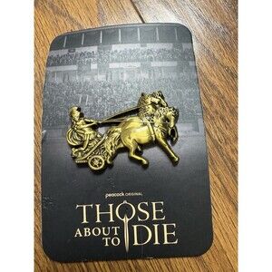 Those About to Die SDCC 2024 Offsite Exclusive Pin Brooch Copper Tone